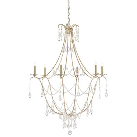 Currey Elizabeth Silver Chandelier 9000-0067